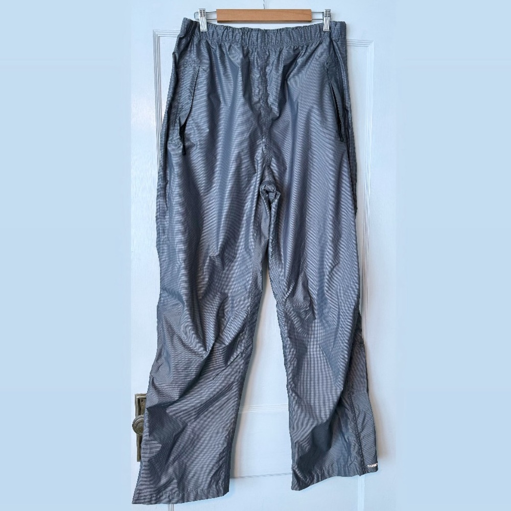 Gander Mountain Nylon Lined Hiking Pants Size Large Grey